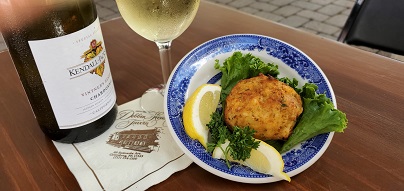 crab cake appetizer